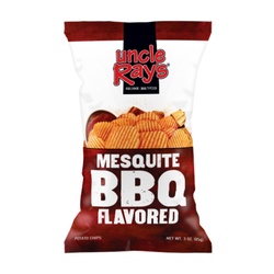 Uncle Ray's Potato Chips, Mesquite Bbq Flavored 4.5 Oz