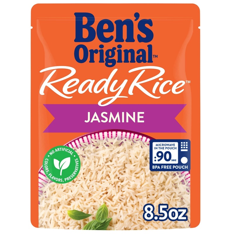 Ben's Original Ben`s Jasmine Ready Rice 8.5 Oz Pouch