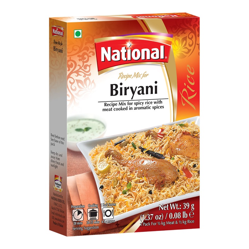 National Biryani Spice Mix 45 G