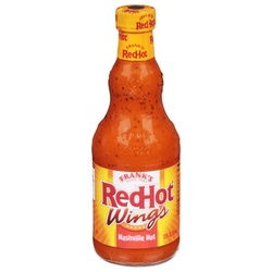 Frank's RedHot Nashville Hot Wings Sauce 12 Fl Oz