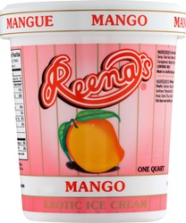 Reena's Mango Exotic Ice Cream