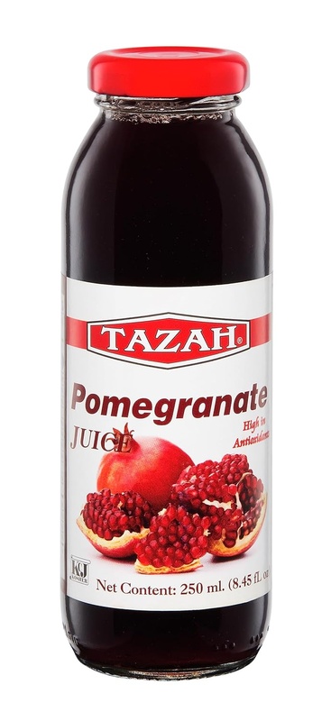 Tazah Pomegranate Juice 100% Natural Juice Fresh Pressed 8.45 Fl Oz