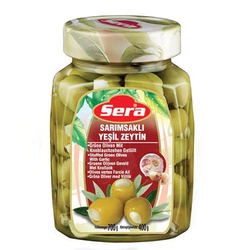 Green Olives Stuffed Garlic 24.69 Oz