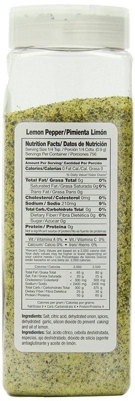 Badia Pepper, Lemon 1.5 Lb