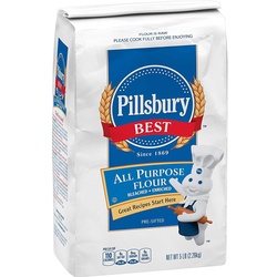 Pillsbury Best All Purpose Flour, Bleached, Enriched 5 Lb