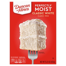Duncan Hines Perfectly Moist Classic White Cake Mix