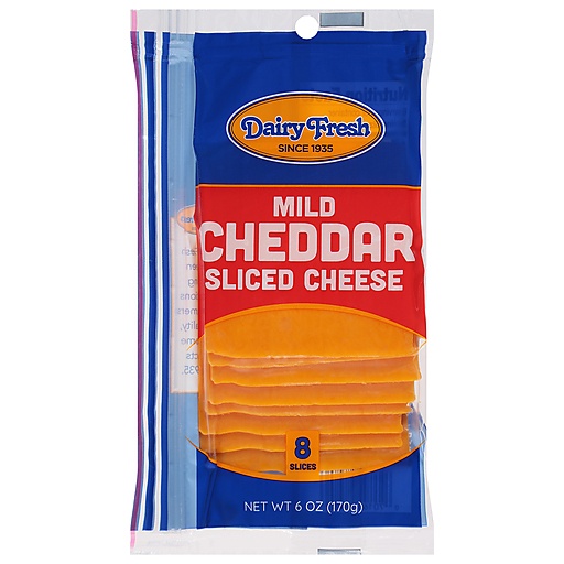 Dairy Fresh Cheese, Mild Cheddar, Deli Style, Slices