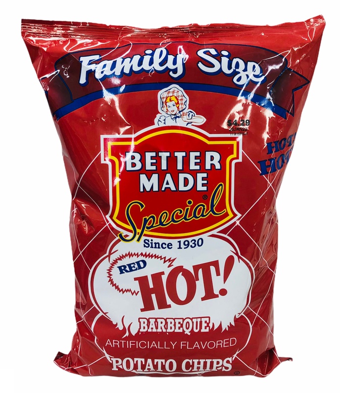 Better Made Red Hot Bbq Potato Chips