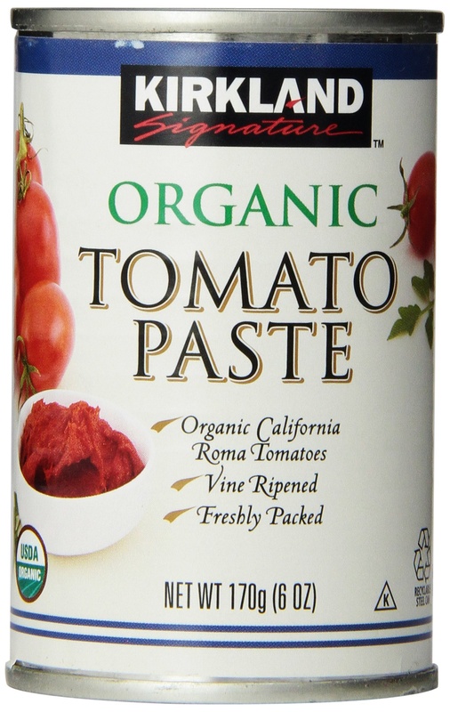 Kirkland Signature Organic Tomato Paste, 6oz Cans