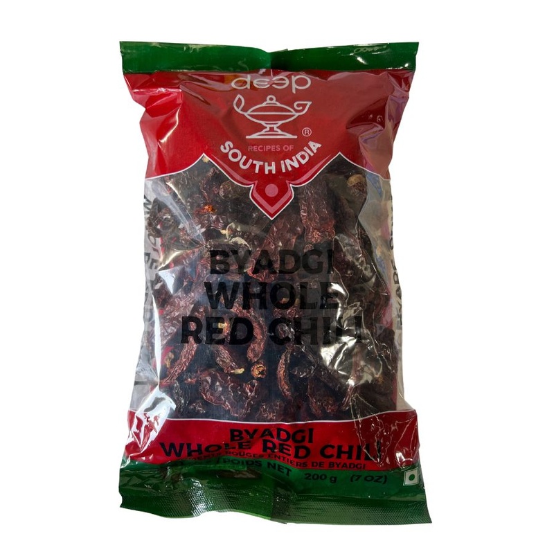 Deep Red Chilli Whole Byadgi 7oz - Udupi