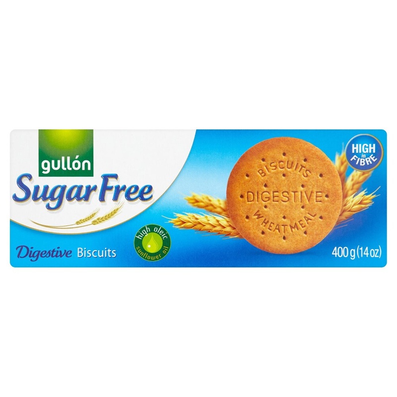 Gullon Cookies, Digestive, Sugar Free 14 Oz