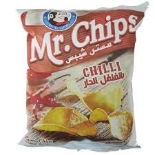 Mr. Chips Snack Mix, Hot Chilli With Lime Flavor, 80-gram Bags 20ct
