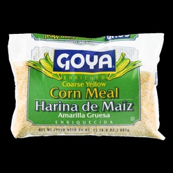 Goya Corn Meal, Coarse Yellow 24 Oz