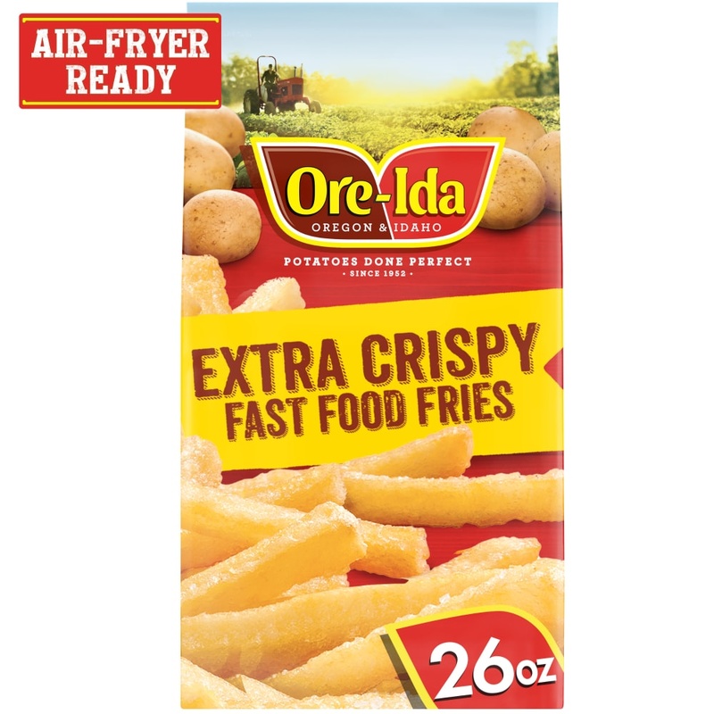 Ore Ida Extra Crispy Fast Food French Fries Fried Potatoes, 26 Oz Bag