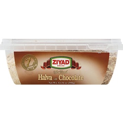 Ziyad Halva, Traditional, With Chocolate 12.34 Oz