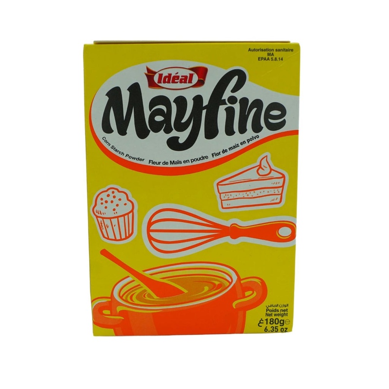 Mayfine Corn Starch Powder 6.35 Oz