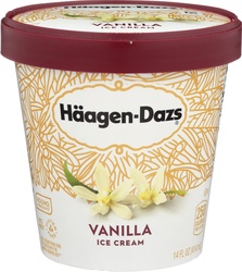 Haagen-Dazs Vanilla Ice Cream 14 Fl Oz