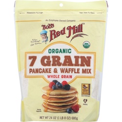 Bob's Red Mill Organic Whole Grain Pancake & Waffle Mix, 680gram