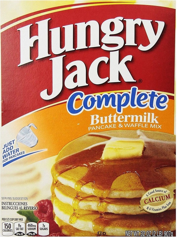 Hungry Jack Pancake & Waffle Mix, Buttermilk, Complete 32 Oz
