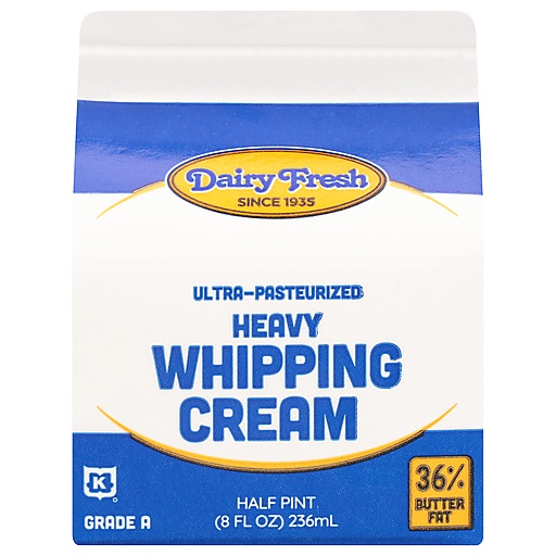 Dairy Fresh Whipping Cream, Heavy 0.5 Pt