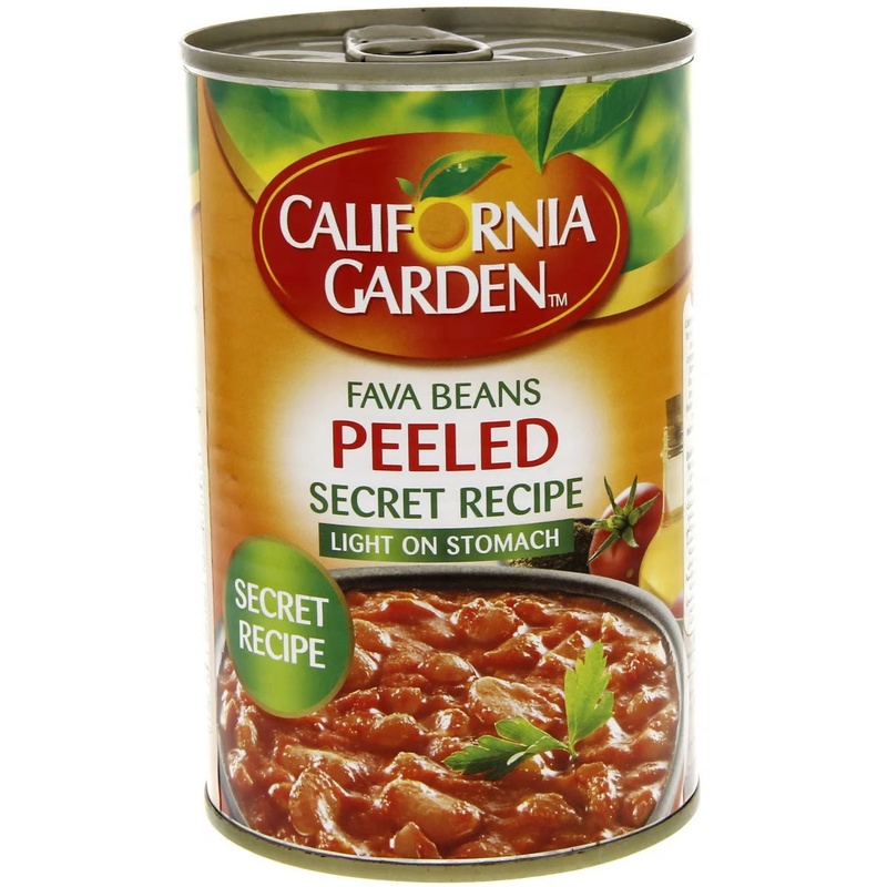 California Garden Fava Beans Peeled Secret Recipe 400g