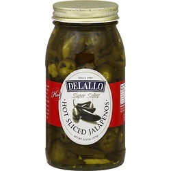 Delallo Super Select Hot Sliced Jalapenos