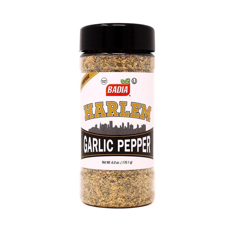 Badia Garlic Pepper, Harlem, All Purpose 6 Oz