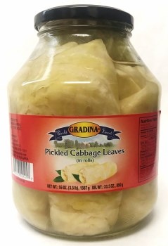 Gradina Pickled Cabbage Leaves