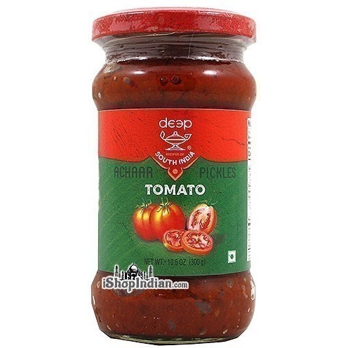 Deep South India Tomato Pickle With Garlic (300 Gm Bottle)