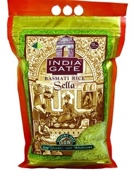 India Gate Parboiled Basmati Rice - Golden Sella, 10 Pound Bag