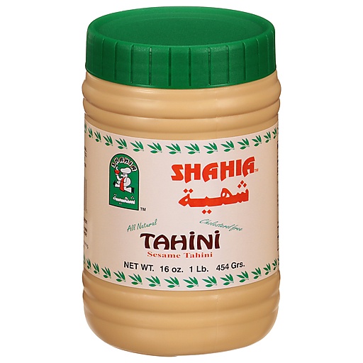Shahia Sesame Tahini 16 Oz Jar
