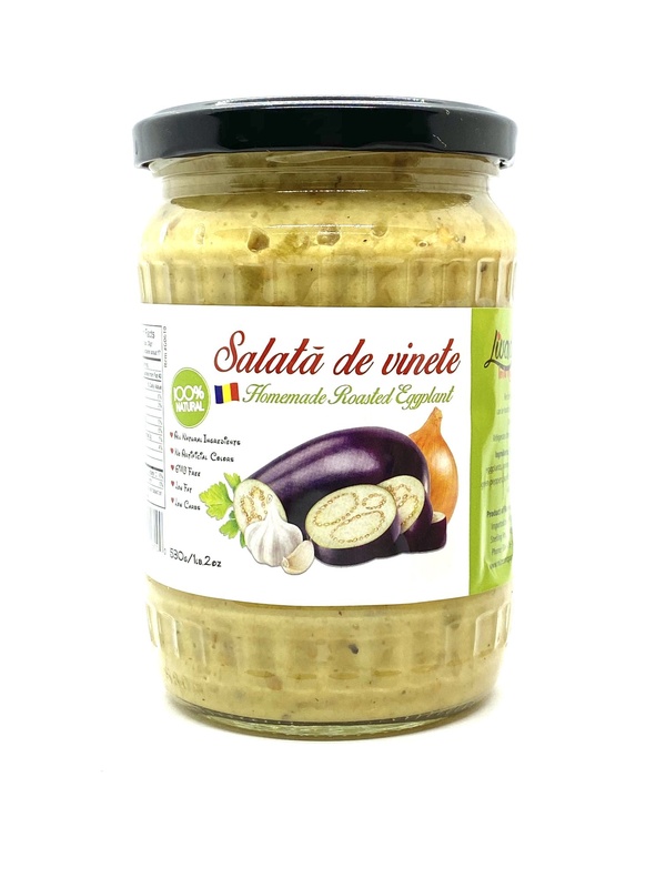 Homemade Roasted Eggplant / Salata De Vinete 530g