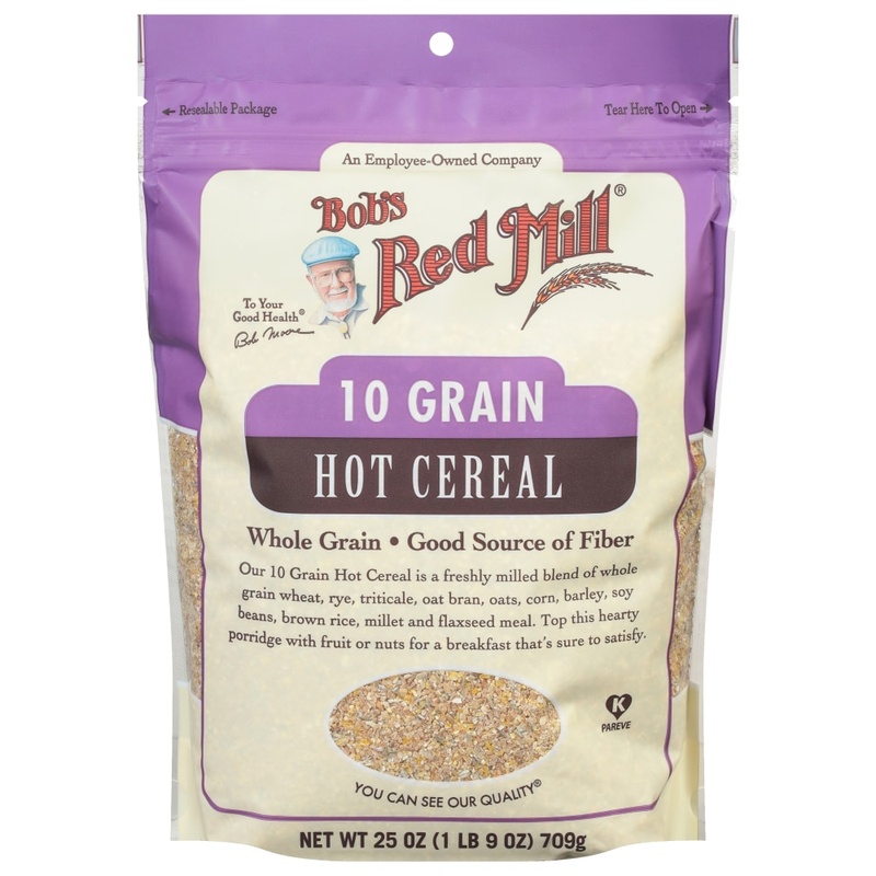 Bob's Red Mill 10 Grain Hot Cereal 25 Oz Pouch 4ct Case