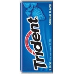 Trident Sugar Free Gum Original Flavor 14 Sticks