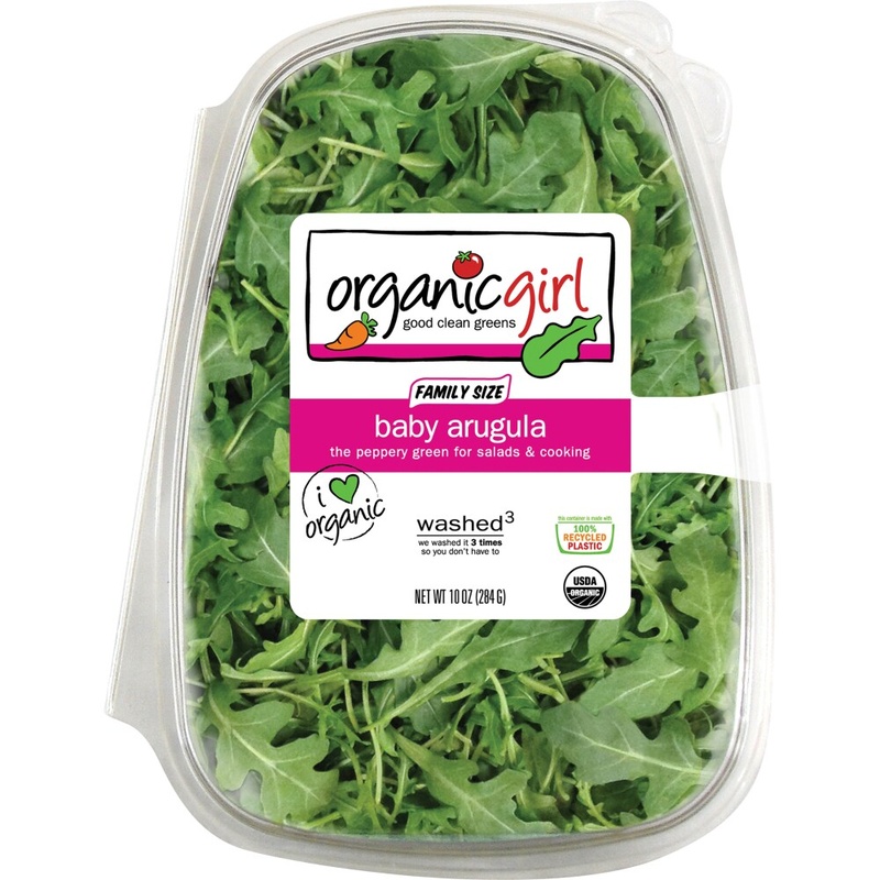 Organicgirl 100% Baby Arugula 10 Oz. Clamshell