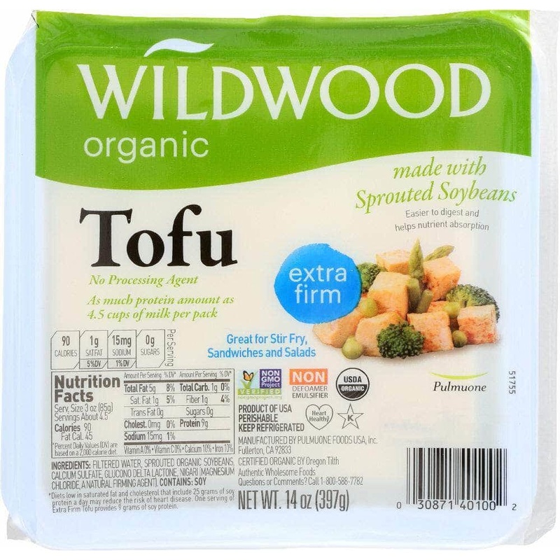 Wildwood Tofu, Organic, Extra Firm