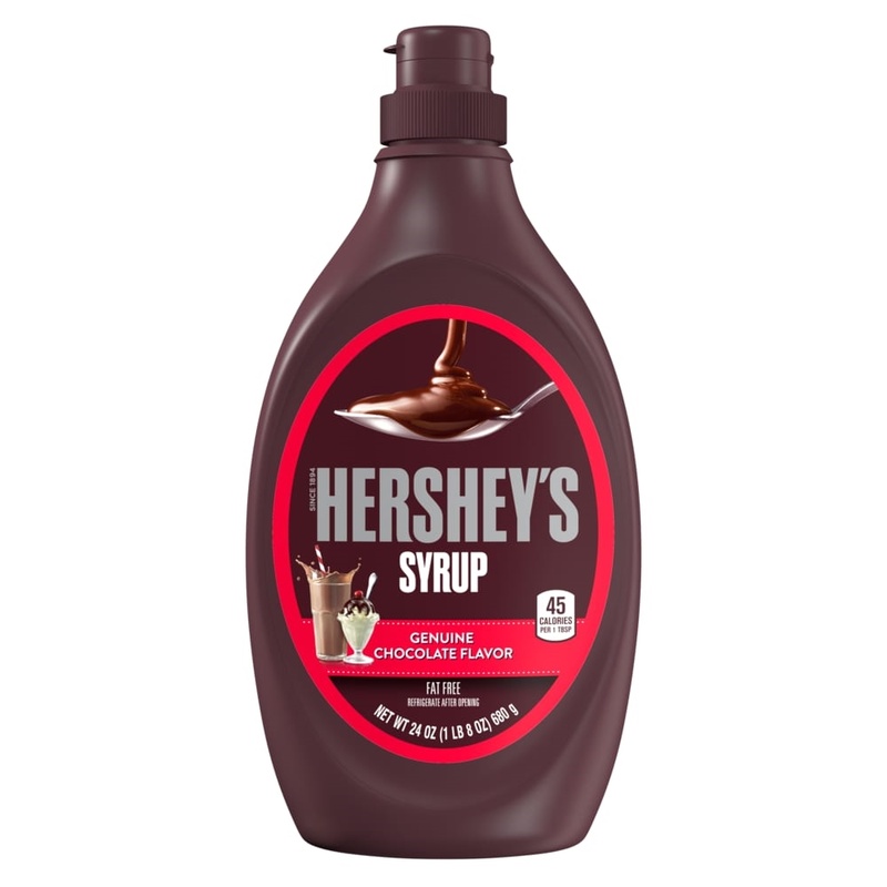 Hershey's Syrup, Fat Free, Genuine Chocolate Flavor
