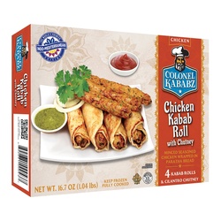 Colonel Kababz Chicken Kabab Rolls
