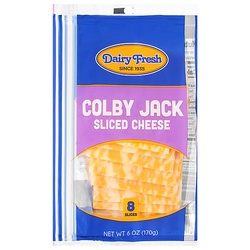 Dairy Fresh Cheese, Mont Colby, Slices, Deli Style