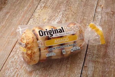 Original Bagel Asiago Bagels 5ct