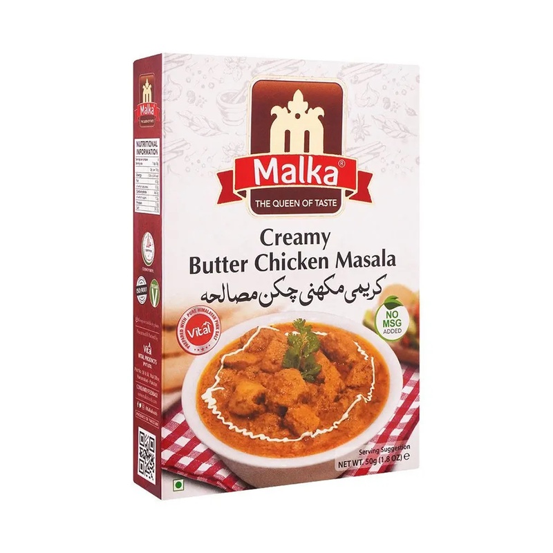 Malka Foods Masala Creamy Butter Chicken 50g
