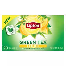 Lemon Green Tea Bags Flavored Unsweetened Teabags For Hot Tea Or Iced Tea Wit