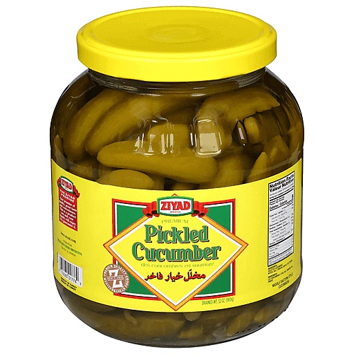 Ziyad Cucumber, Pickled, Premium 32 Oz