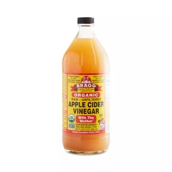 Bragg Organic Raw & Unfiltered Apple Cider Vinegar -- 32 Fl Oz