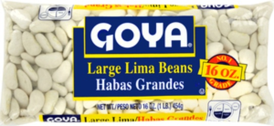 Goya Bean Lima Large 16 Oz