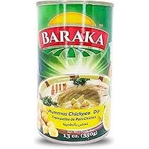 Baraka Chick Peas Dip 30 Oz