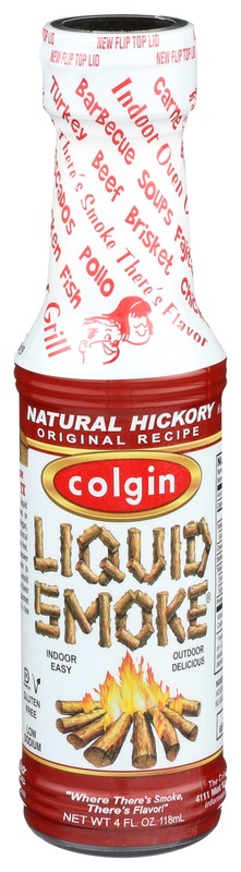 Colgin Liquid Smoke - Natural Hickory - Case Of 12 - 4 Fl Oz