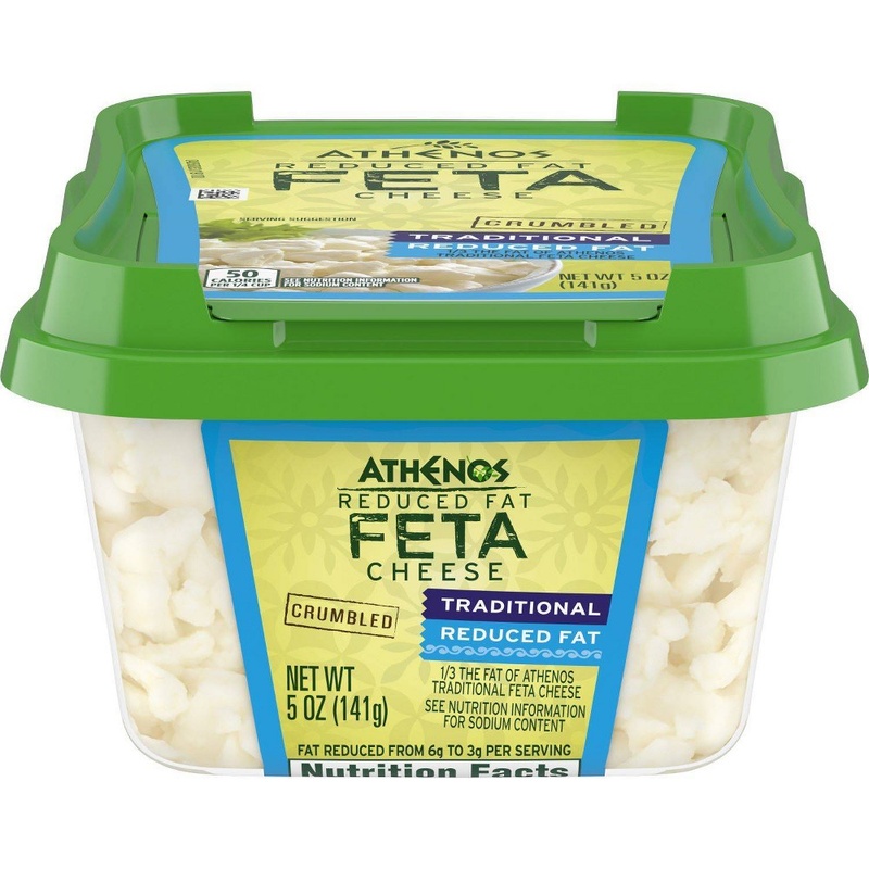 Athenos Reduced Fat Traditional Feta Cheese Crumbles