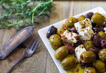 Feta With Olives 500G