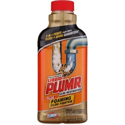 Liquid-Plumr Pro-Strength Clog Remover, Slow Flow Fighter, 17 Ounces
